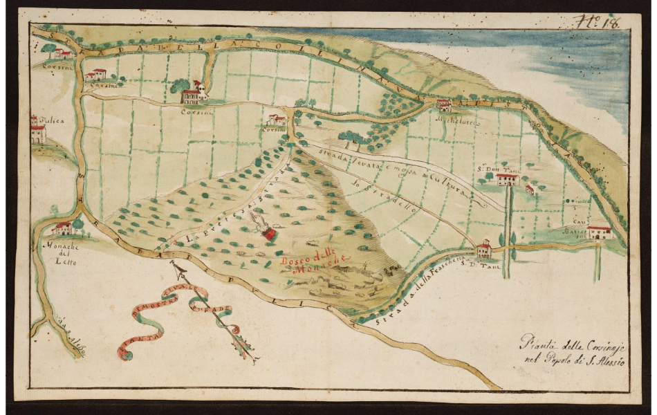 Fondo: Comune di Pistoia, Congregazione poi Deputazione sopra l'Ombrone Anno 1742.
